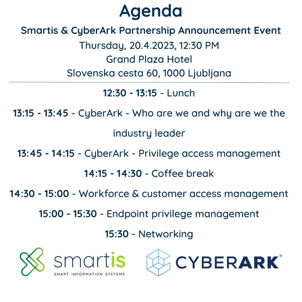 Smartis CyberArk Partnership Announcement Event SmartIS